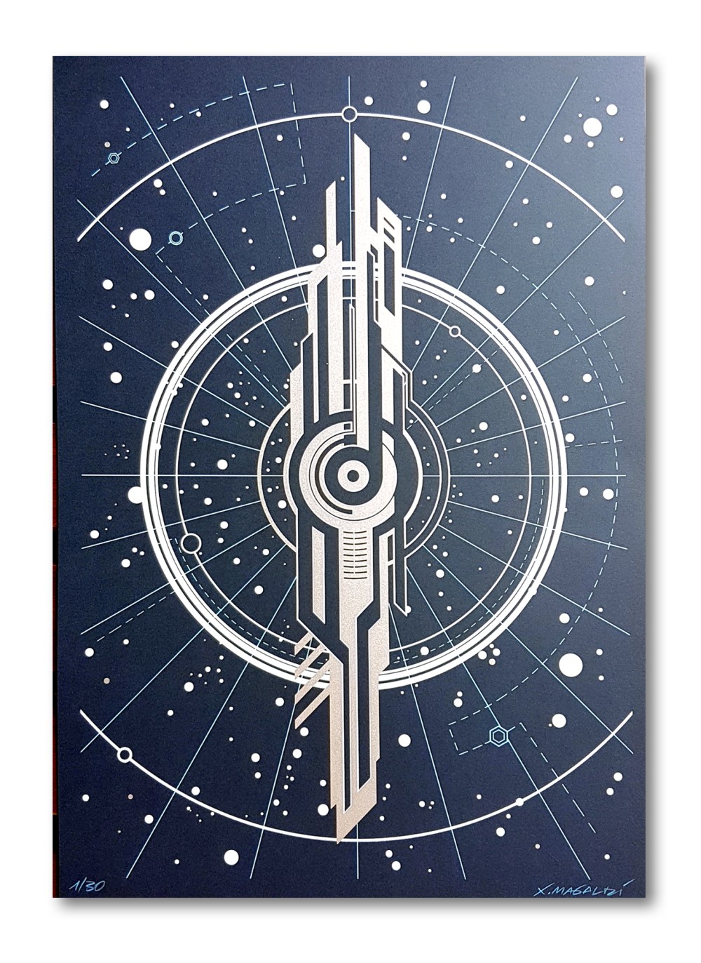 The Guardian - serigraphy 2017 Magaldi (001)