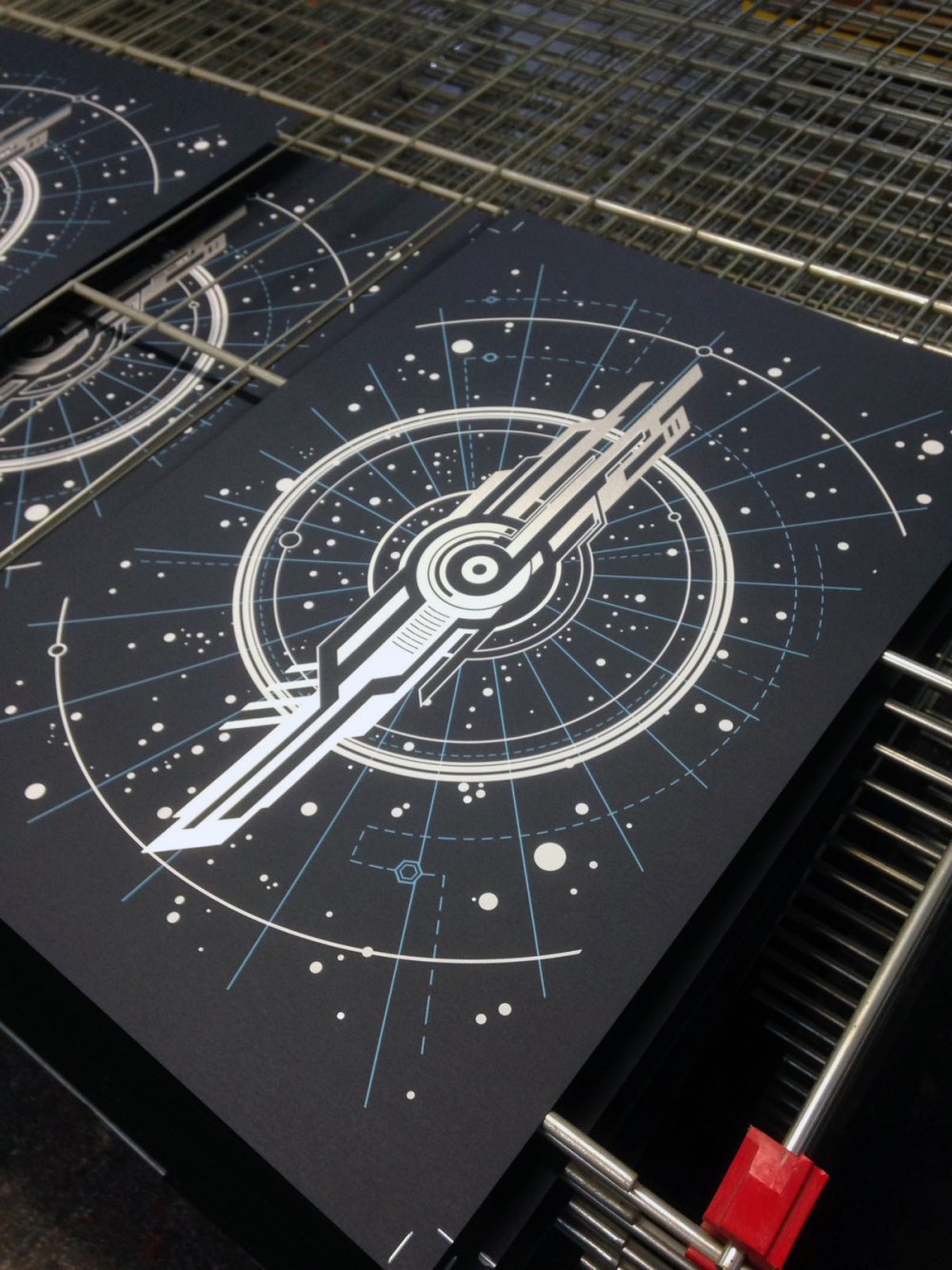 The Guardian - serigraphy 2017 Magaldi (4)