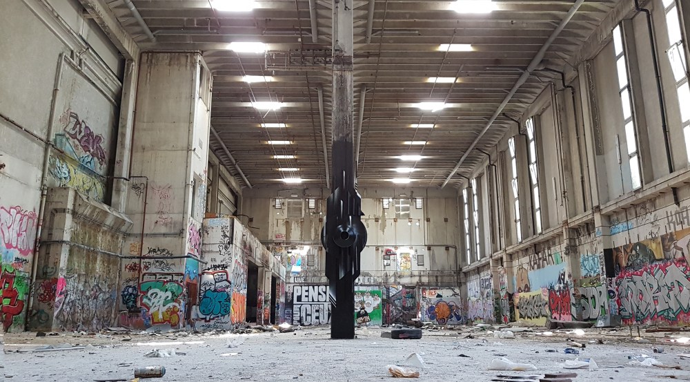 The Guardian URBEX MAGALDI Graffiti Sculpture 2018 -
